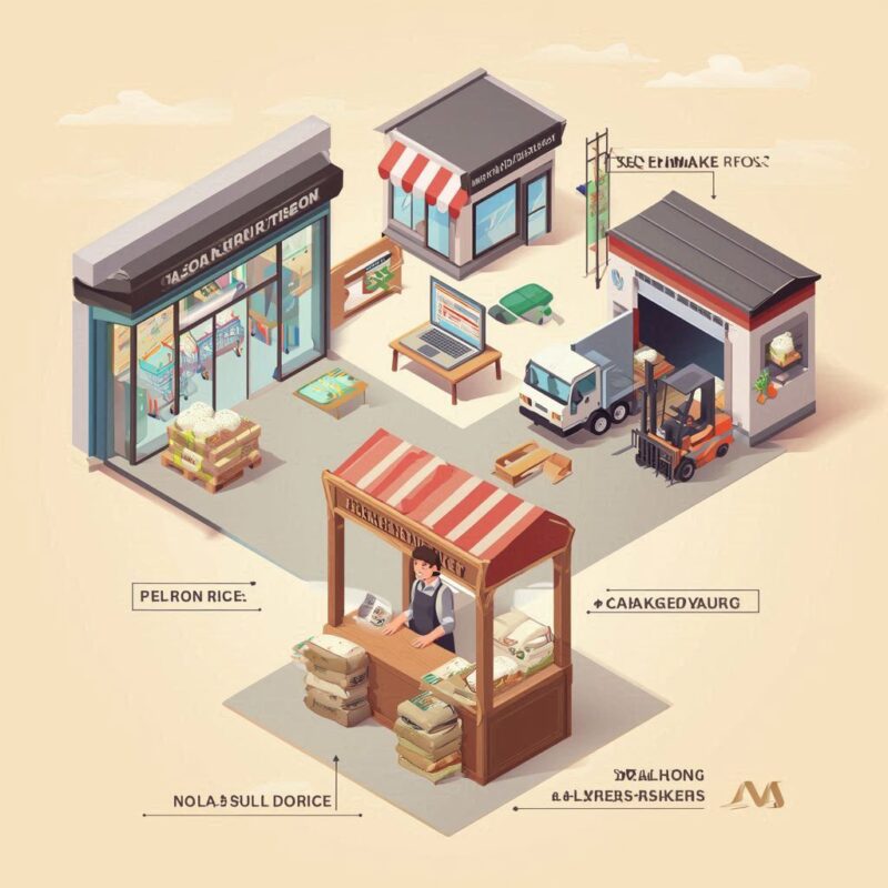 外 国産 米 どこで 売っ てる？