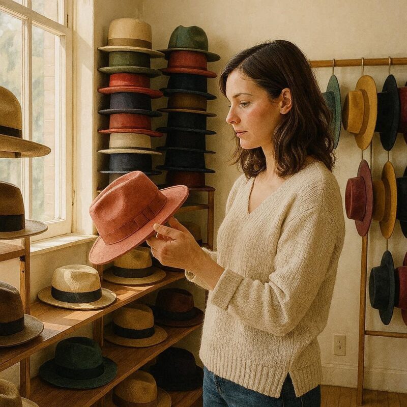 A&W キャップ 探している女性