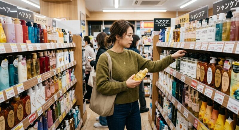 アンドビー シャンプー を探している女性
