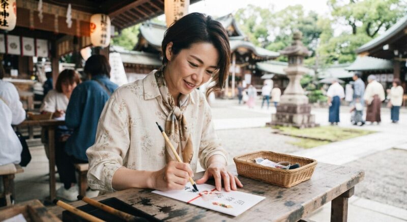 厄払いの封筒 をダイソーで探している